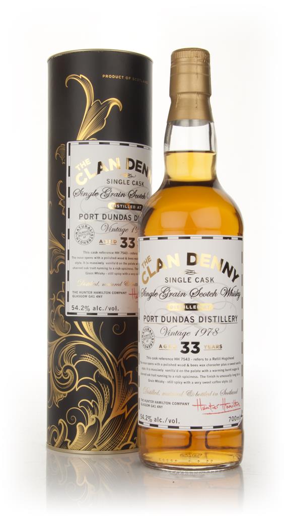 Port Dundas 33 Year Old 1978 - The Clan Denny (Douglas Laing) Single Grain Whisky