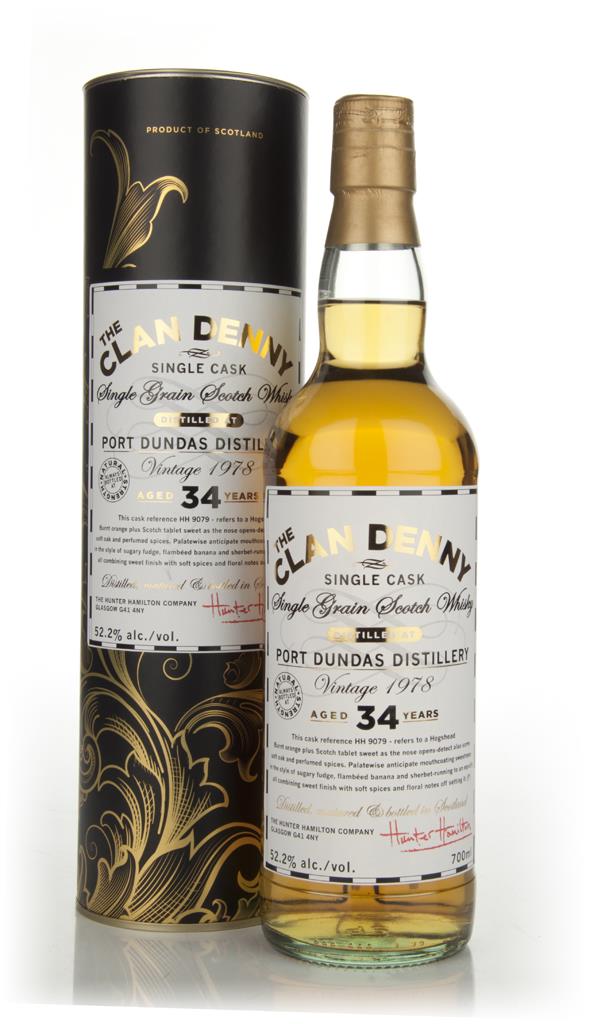 Port Dundas 34 Year Old 1978 Cask 9079 - The Clan Denny (Douglas Laing Single Malt Whisky