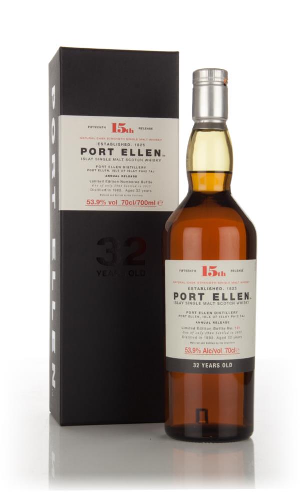 Port Ellen 32 Year Old 1983 - 15th Release (2015 Special Release) 3cl Single Malt Whisky 3cl Sample