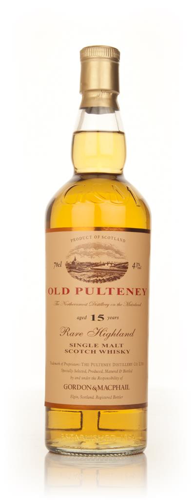 Old Pulteney 15 Year Old (Gordon & MacPhail) 43% Single Malt Whisky