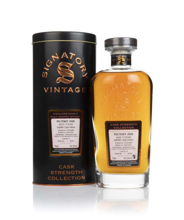 Pulteney 13 Year Old 2008 (cask 8) - Cask Strength Collection (Signato Single Malt Whisky