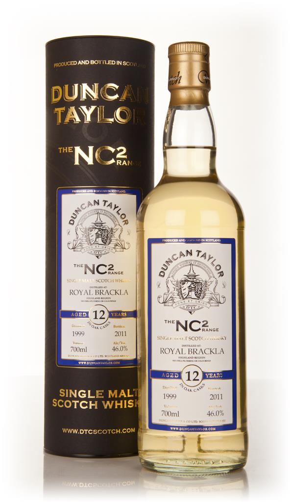 Royal Brackla 12 Year Old 1999 - NC2 (Duncan Taylor) Single Malt Whisky