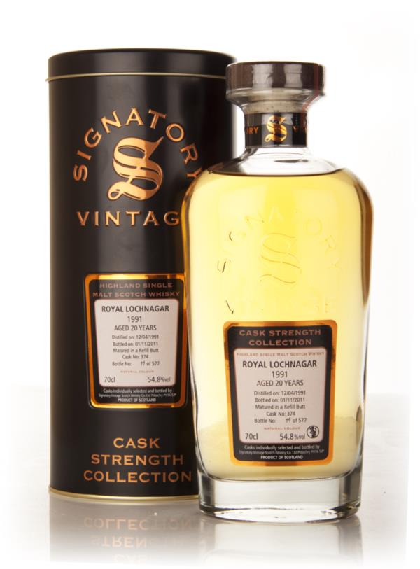 Royal Lochnagar 20 Year Old 1991 Cask 374 - Cask Strength Collection ( Single Malt Whisky