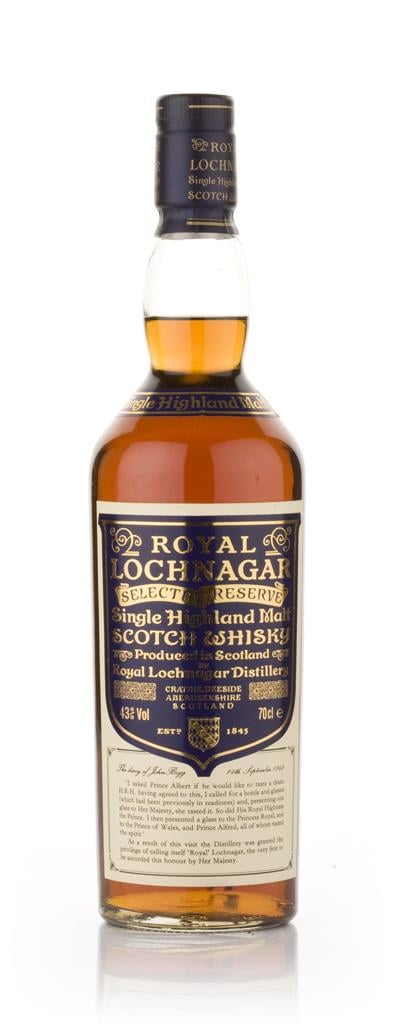 Royal Lochnagar Select Reserve Single Malt Whisky