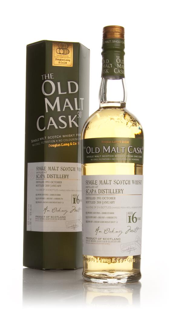 Scapa 16 Year Old 1993 - Old Malt Cask (Douglas Laing) Single Malt Whisky