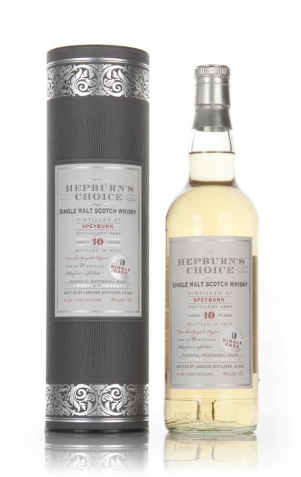 Speyburn 10 Year Old 2007 - Hepburn's Choice (Langside) Single Malt Whisky