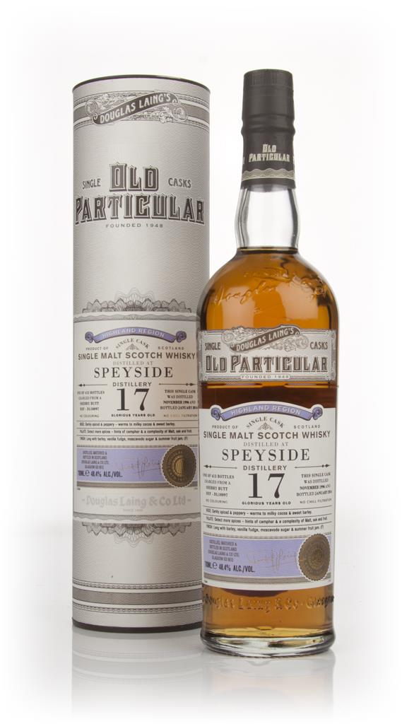 Speyside 17 Year Old 1996 (cask 10097) - Old Particular (Douglas Laing Single Malt Whisky
