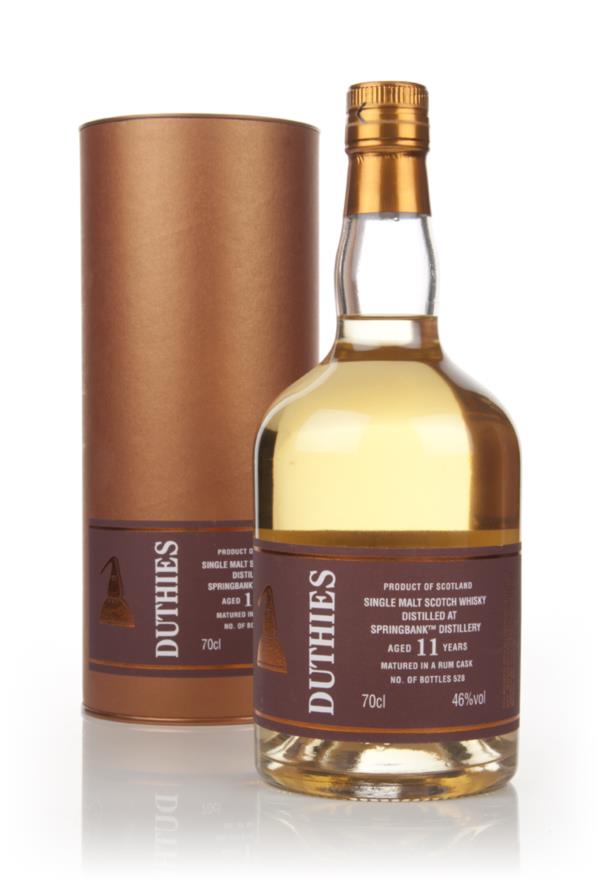 Springbank 11 Year Old - Duthies (WM Cadenhead) Single Malt Whisky
