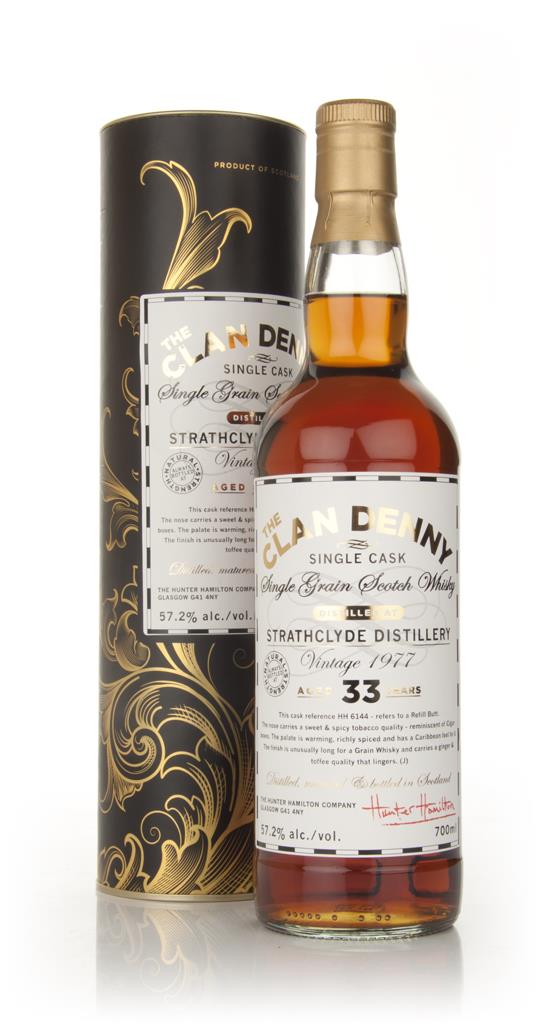 Strathclyde 33 Year Old 1977 - The Clan Denny (Douglas Laing) Single Grain Whisky