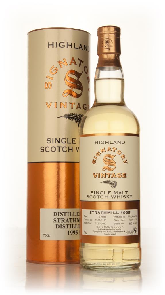 Strathmill 16 Year Old 1995 (casks 1824+1825) (Signatory) Single Malt Whisky