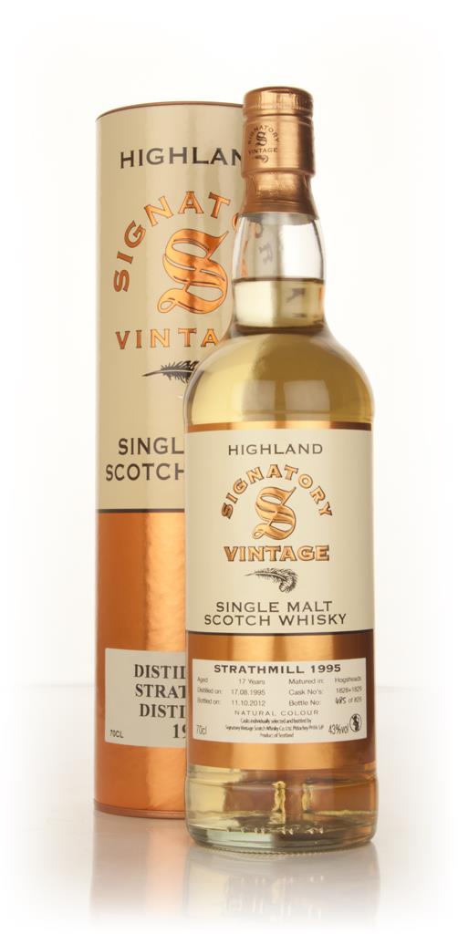 Strathmill 17 Year Old 1995 (casks 1828+1829) (Signatory) Single Malt Whisky