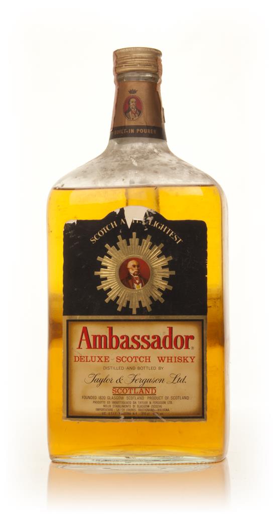 Ambassador Deluxe Blended Scotch Whisky - 1970s Blended Whisky