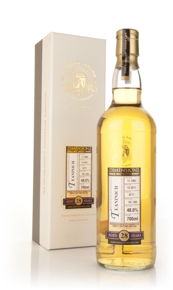 Teaninich 28 Year Old 1983 - Dimensions  (Duncan Taylor) Single Malt Whisky