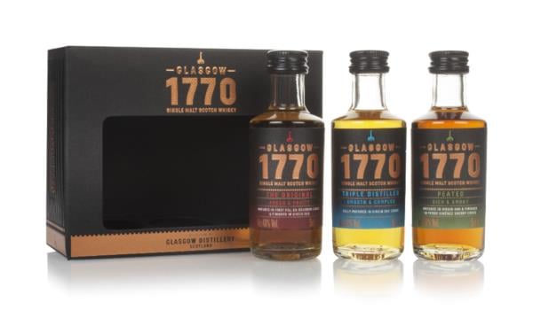 Glasgow 1770 Triple Pack (3 x 50ml) Single Malt Whisky