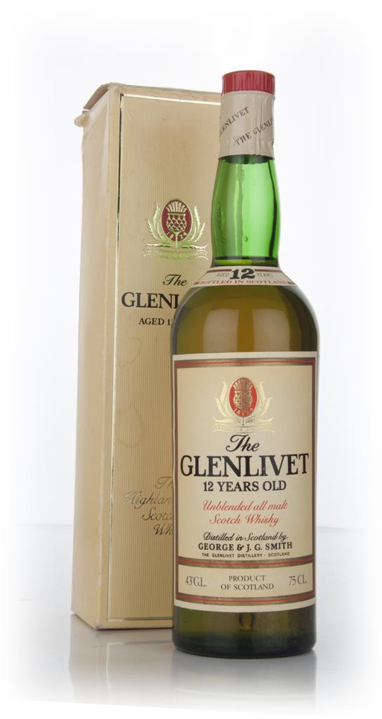 The Glenlivet 12 Year Old Unblended All Malt Single Malt Whisky