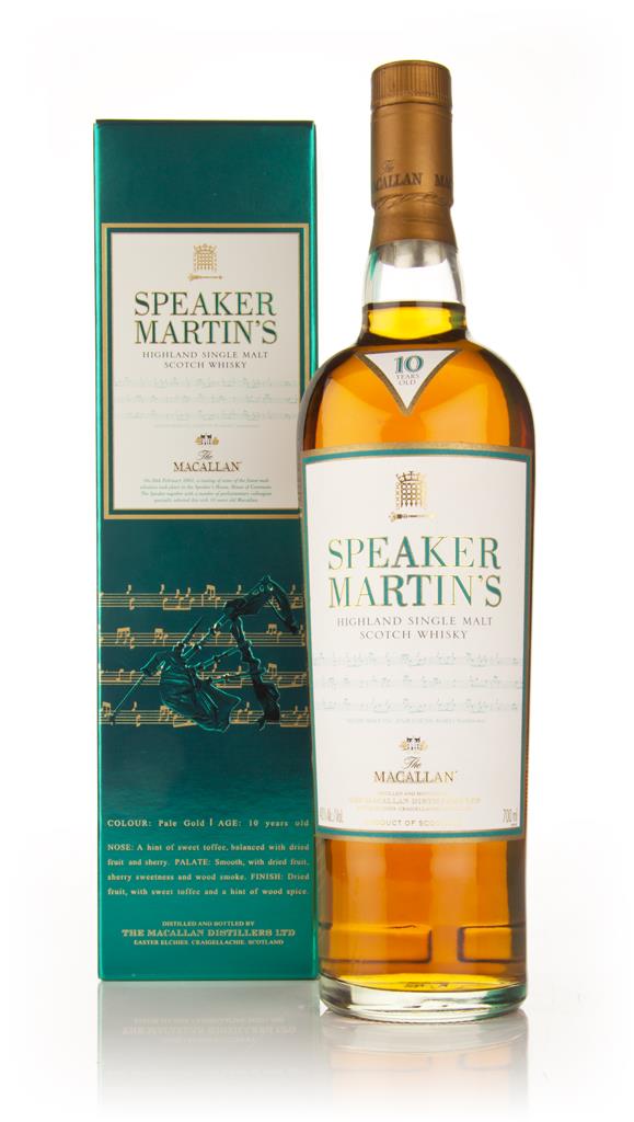 The Macallan 10 Year Old - Speaker Martins Single Malt Whisky