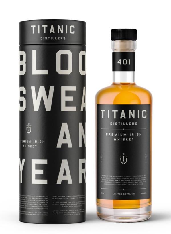 Titanic Distillers Premium Irish Blended Whiskey