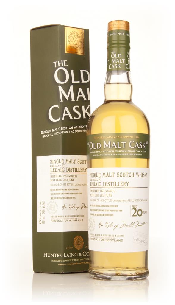 Ledaig 20 Year Old 1993 (cask 9858) - Old Malt Cask (Hunter Laing) Single Malt Whisky