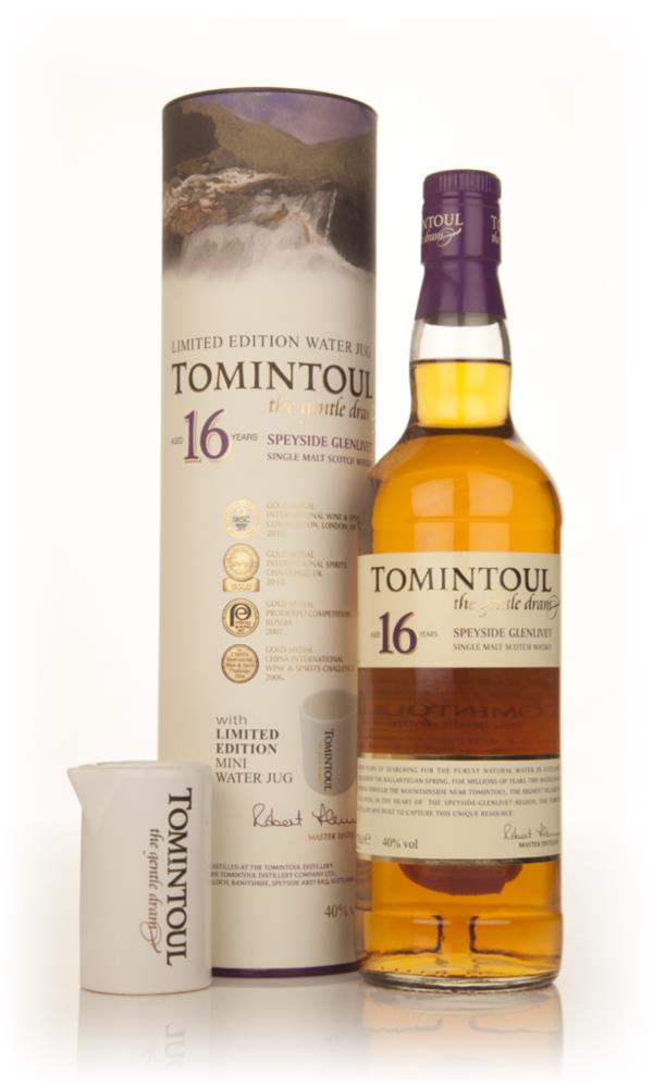 Tomintoul 16 Year Old With Limited Edition Water Jug Single Malt Whisky