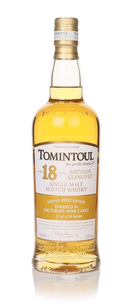 Tomintoul 18 Year Old 2002 - Sauternes Cask Finish Single Malt Whisky