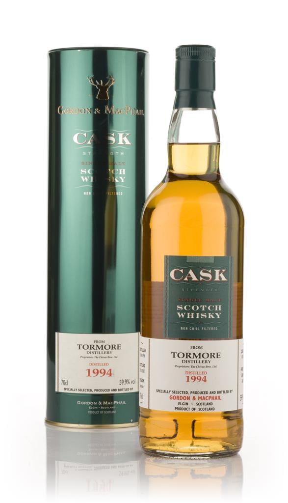 Tormore 1994 - Cask Strength (Gordon and MacPhail) Single Malt Whisky