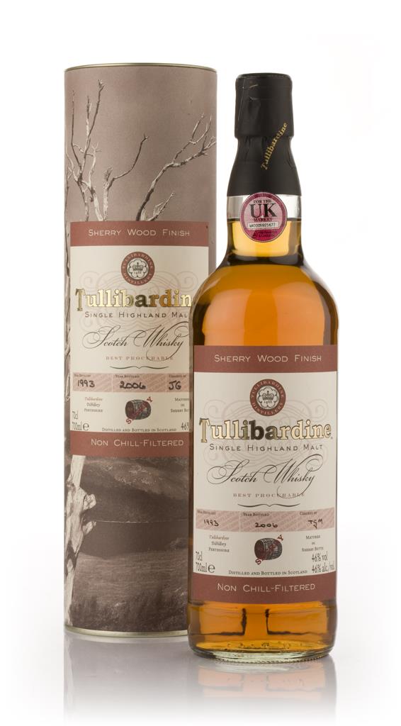 Tullibardine 1993 Sherry Wood Finish Single Malt Whisky
