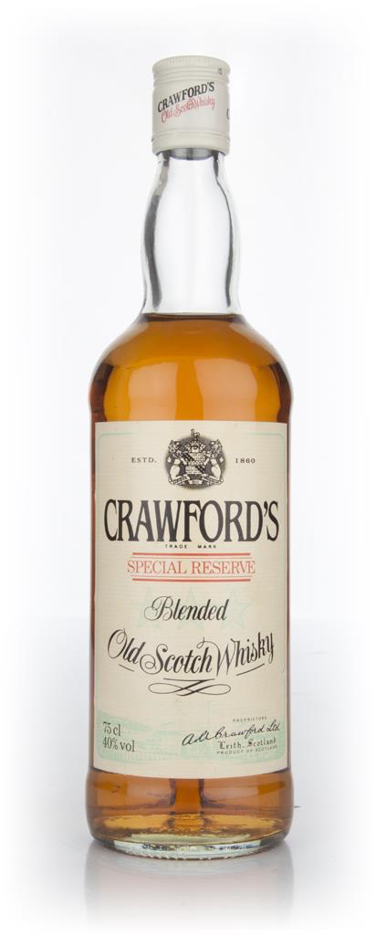 Crawfords Special Reserve - 1980s Blended Whisky