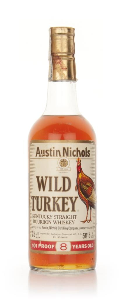 Wild Turkey 8 Year Old 101 Proof - 1980s Bourbon Whiskey