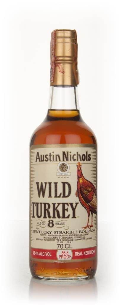 Wild Turkey 8 Year Old - early 1980s Bourbon Whiskey