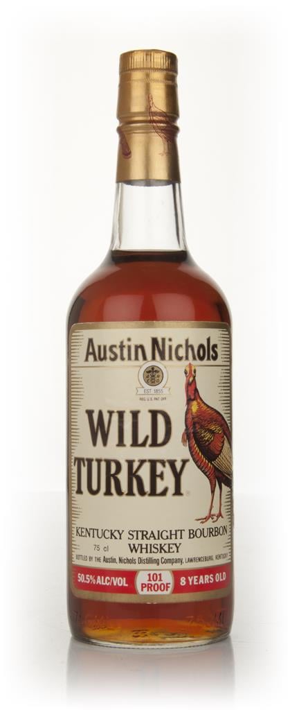 Wild Turkey 8 Year Old - Early 1980s Bourbon Whiskey