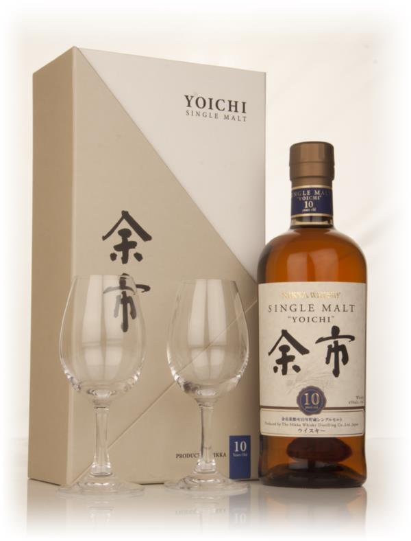 Yoichi Single Malt Glass Gift Set Single Barrel Whisky
