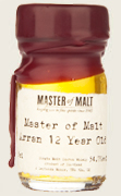 Master of Malt Arran 12 Year Old Dram