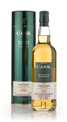 Ardmore 1991 Gordon & MacPhail Cask Strength Single Malt Scotch Whisky