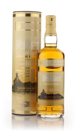 BenRiach 16 Year Old (Sauternes Finish) Single Malt Scotch Whisky