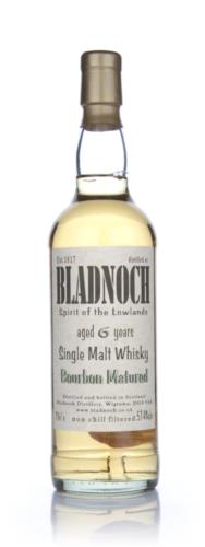 Bladnoch 6 Year Old Bourbon Matured Single Malt Scotch Whisky