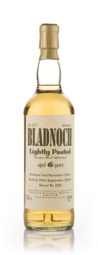 Bladnoch 6 Year Old Lightly Peated Single Malt Scotch Whisky