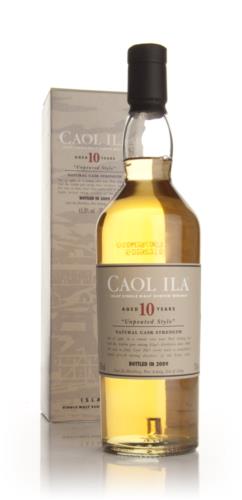 Caol Ila 10 Year Old Unpeated (Bot. 2009) Single Malt Scotch Whisky