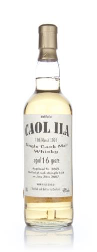 Caol Ila 16 Year Old Bladnoch Single Malt Scotch Whisky