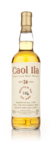 Caol Ila 1984  24 Year Old Bladnoch (Cask 5381) Single Malt Scotch Whisky