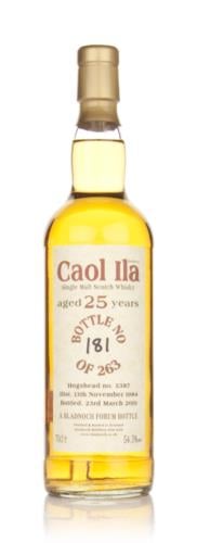 Caol Ila 1984  25 Year Old Bladnoch (Cask 5387)  Single Malt Scotch Whisky