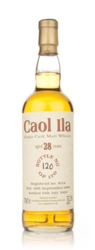 Caol Ila 1980  28 Year Old Bladnoch (Cask 8154) Single Malt Scotch Whisky