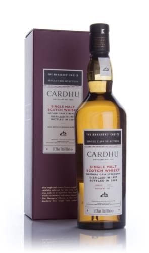 Cardhu 1997 Managers Choice Single Malt Scotch Whisky