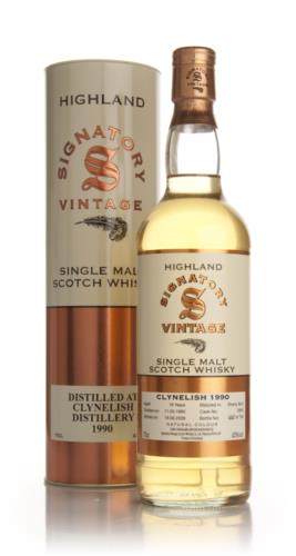 Clynelish 1990  19 Year Old  Signatory Single Malt Scotch Whisky