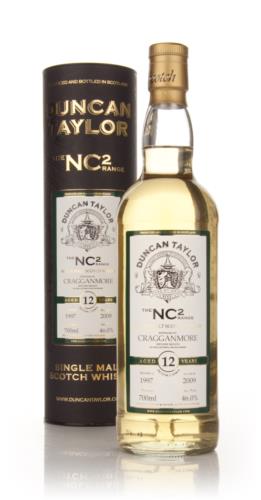 Cragganmore 1997  12 Year Old  Duncan Taylor NC2 Single Malt Scotch Whisky