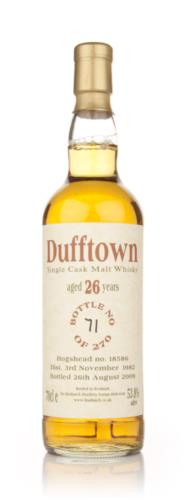 Dufftown 1982  26 Year Old Bladnoch Single Malt Scotch Whisky