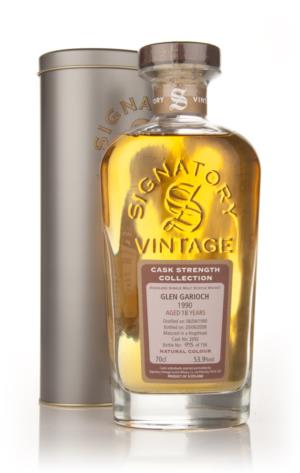 Glen Garioch 1990 18 Year Old Signatory 