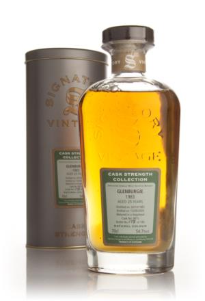 Glenburgie 1983  25 Year Old Signatory Cask Strength Single Malt Scotch Whisky