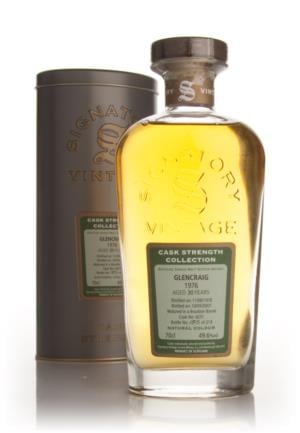 Glencraig 1976 30 Year Old Signatory Cask Strength Collection