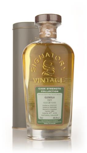 Glenisla 28 Year Old 1977 - Cask Strength Collection (Signatory)