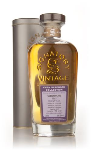 Glenkinchie 21 Year Old 1987 - Cask Strength Collection (Signatory)